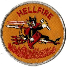 US ARMY HELLFIRE AGM-114 MISSILE MILITARY PATCH