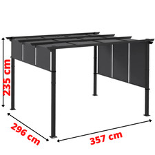 Pergola 3 Toiles Coulissantes
