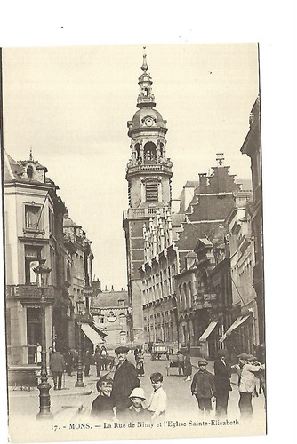 Belgique mons rue de - de, nimy