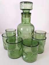 Carafe + 6 gobelets vintage
