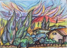 "Chaleur en Provence ",stylo