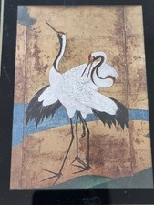 Animal painting bird. Asian Reproduction Painting Animals Birds Crane 