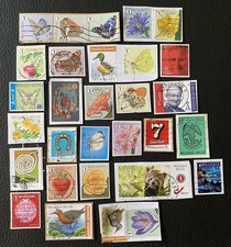 Lot de 30 timbres de Belgique années diverses - encore sur fragment! M95