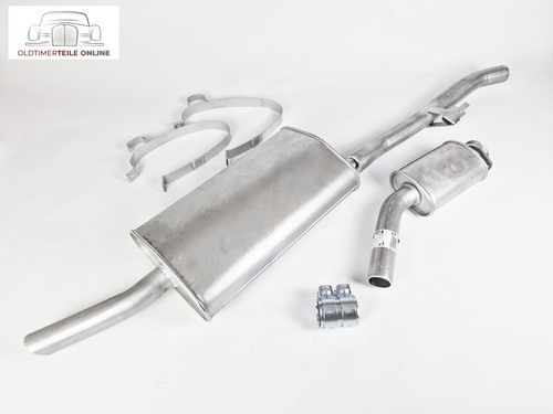 Silencieux fin neu pour bmw - silencieux, de