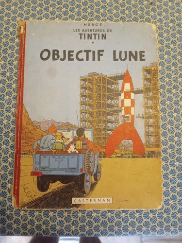 Tintin objectif lune b8 - tintin,