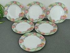 6 ASSIETTES À DESSERT VINTAGE