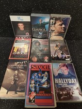 Lot 9 VHS cassettes vidéo