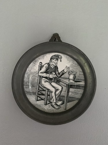 Assiette décorative etain - décorative, et