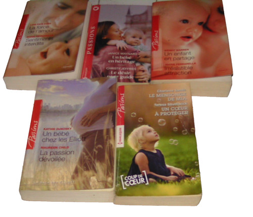 Lot livres harlequin - de,