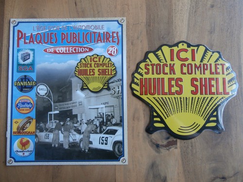 Plaque metal publicitaire - plaque, /