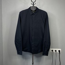 Chemise homme Versace Jeans FW-2013/14 en coton noir boutonnée L/S taille...