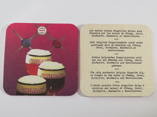 Sous verres bière belges - de,