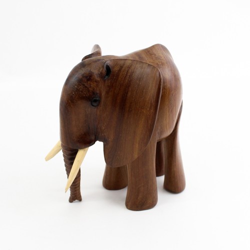 éléphant bois sculpté à - Éléphant,