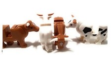 Vache , mini bloc de