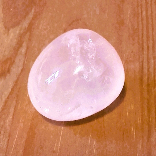 Pierre roulée quartz rose - pierre,