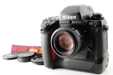 【NEAR MINT】Nikon F5 Black SLR 35mm Film Camera AF NIKKOR 50mm F1.4D Japan #137