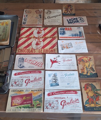 Poulain lot buvards - lot, de