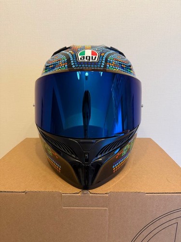 Agv full face helmet blue - full,