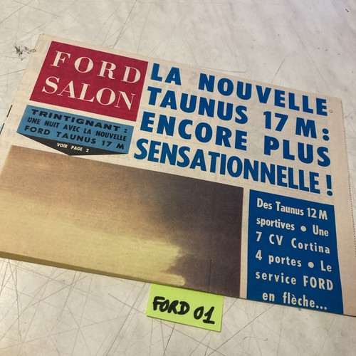 Ford automobile 1964 - , taunus