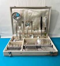 BRILLANT ménagère 49 pièces CHRISTOFLE modèle MALMAISON métal argenté EMPIRE