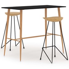 Ensemble de Bar 3 pcs Noir