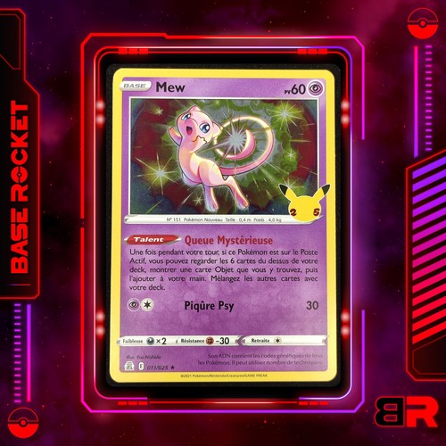 ꓭr carte pokémon - -, mew