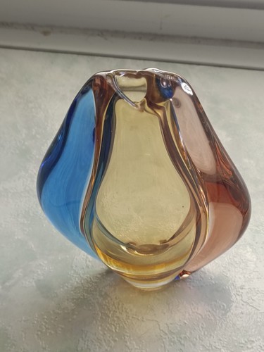 Vase murano sommerso verre - murano,