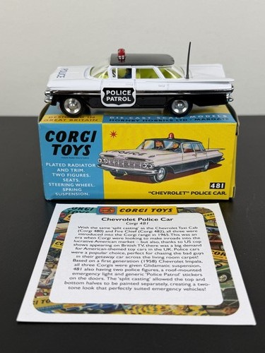 Corgi toys 481 - corgi, chevrolet