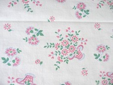 tissu ancien vintage en coton