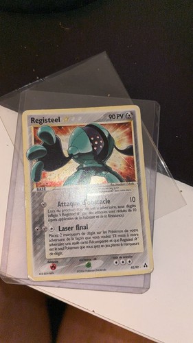 Carte pokémon registeel - carte,
