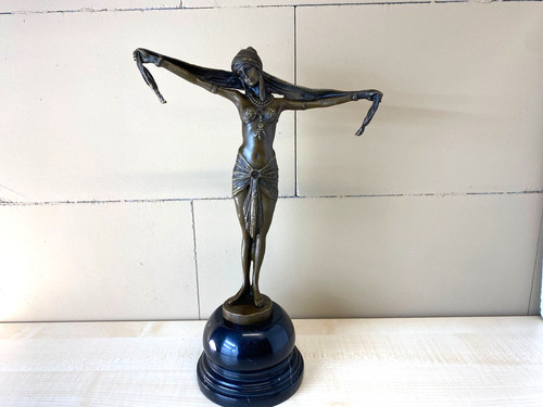 Sculpture bronze art déco - sculpture,