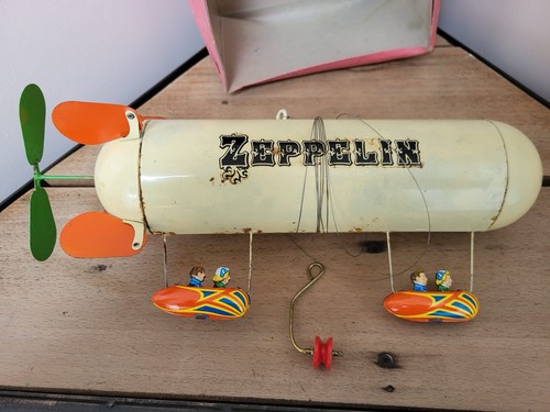 Ancien jouet zeppelin west - ancien,