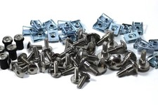 Yamaha YZF750 R Sp Complet Acier Inoxydable Tête de fourche & pare-brise Boulons