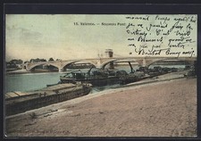 CPA Valence, Nouveau Pont avec