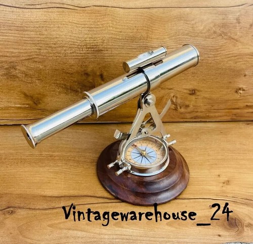 Ancienne boussole laiton - ancienne, en