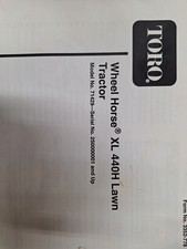 Toro Wheel Horse XL 440H Lawn Tractor