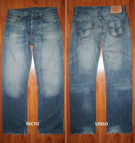 Jeans levis 501 staight w34 - jeans, "staight"