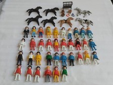 Playmobil lot de figurines et chevaux Vintage et récents @@@ à voir!