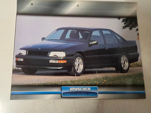 Opel irmscher senator 0l - irmscher, 4.0l