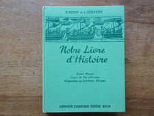 Scolaire ancien : NOTRE LIVRE