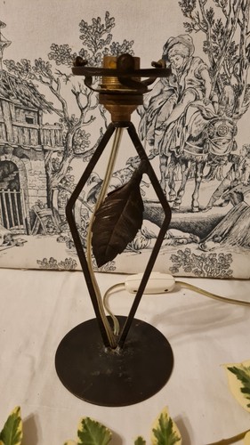 Ancienne pied lampe - lampe,