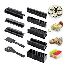 New Sushi Maker Kit Rice Roll Mold Kitchen DIY Easy Chef Set Mould Roller Cutter