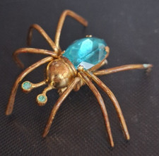 Broche vintage araignée