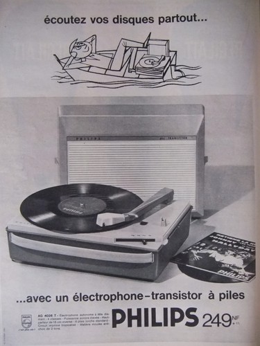 Publicité presse 1962 philips - presse,