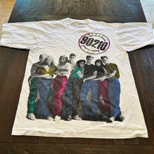 Vintage 1991/ 92 Beverly Hills 90210 Original Cast Shirt 100% Cotton