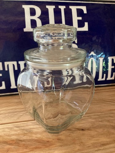 Bocal verre transparent - verre,