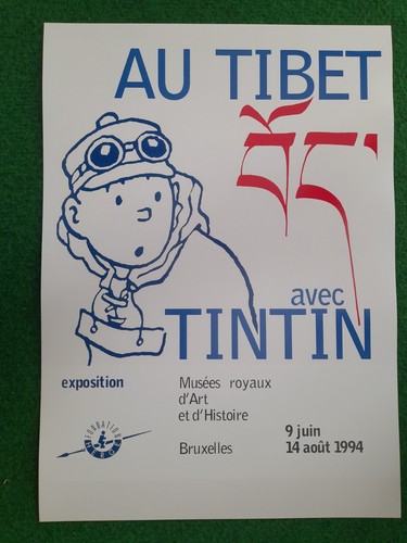 Affiche poster tintin au - poster,