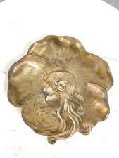 Coupe Art Nouveau Bronze Style