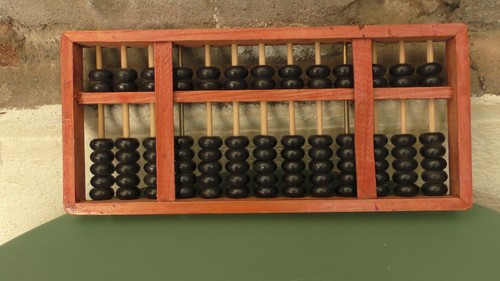 Boulier vintage bois - vintage,