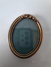 Beau Vieux Cadre Photo Ovale